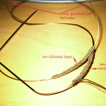 ML 03 Cord pulled out between stitches