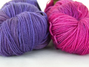 smooshy Two smooshy yarns cuddled up side by side